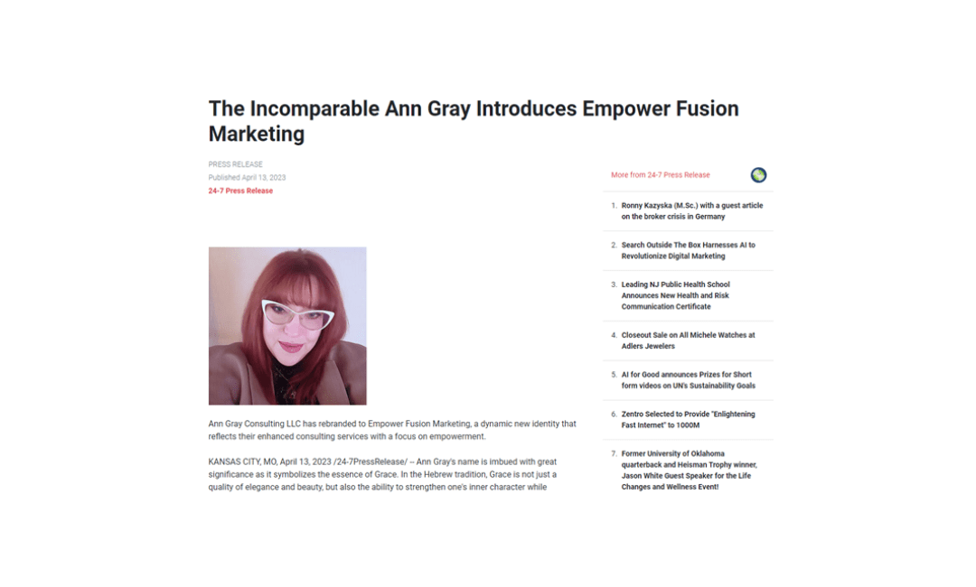 Ann Gray-Digital Journal